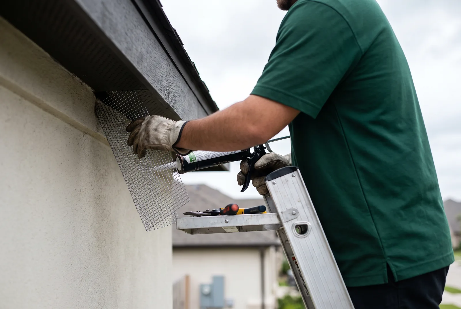 Roof rat exclusion work
